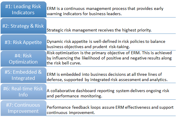 enterprise risk management process key attributes